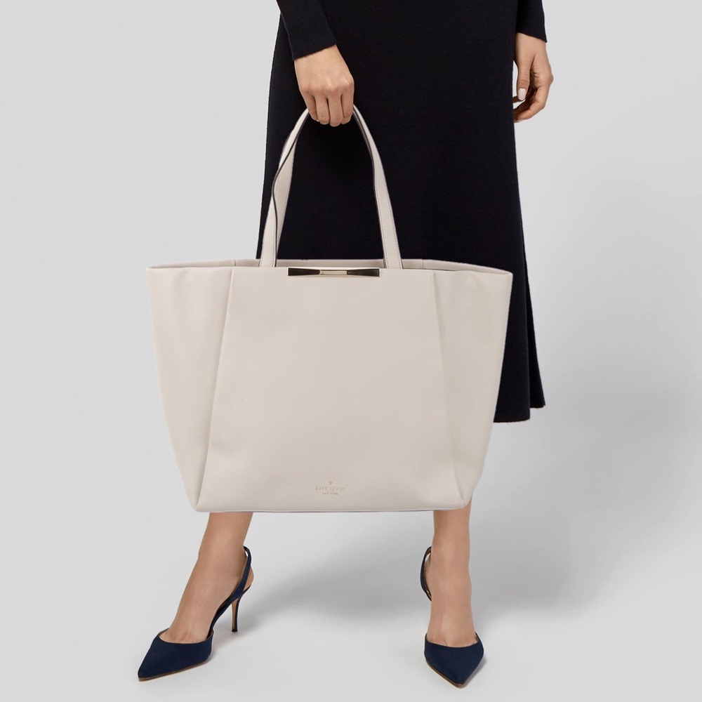 Kate Spade Lenora Camden Way Leather Tote Bag